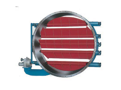 D9Z41BW電動圓形百葉式調節(jié)蝶閥